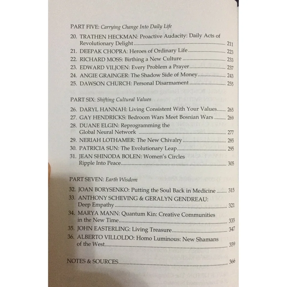 Healing Our Planet, Healing Our Selves: The Power of Change Within Book NEW #141